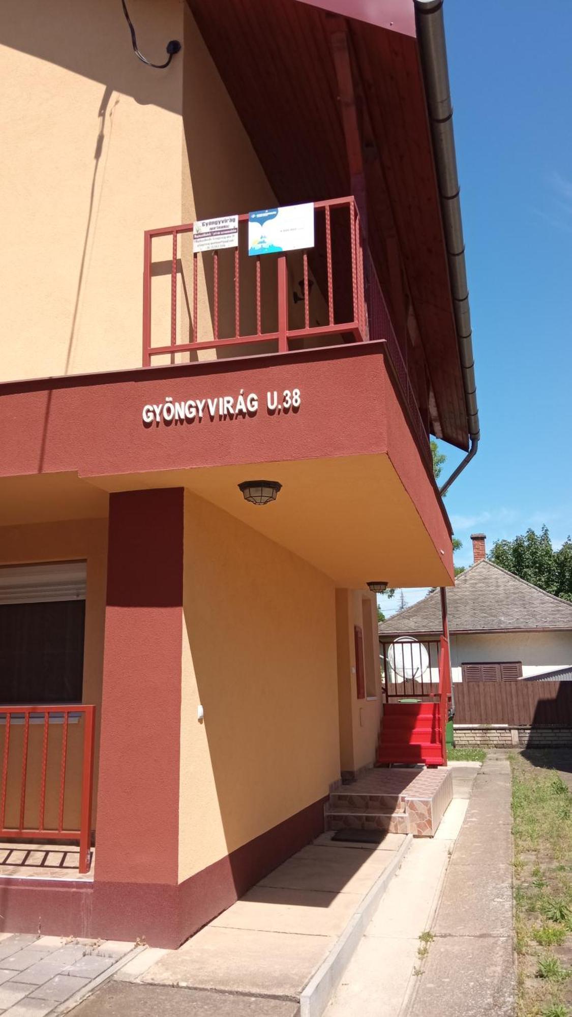 Gyoengyvirag Apartmanhaz Hajdúszoboszló Exterior foto